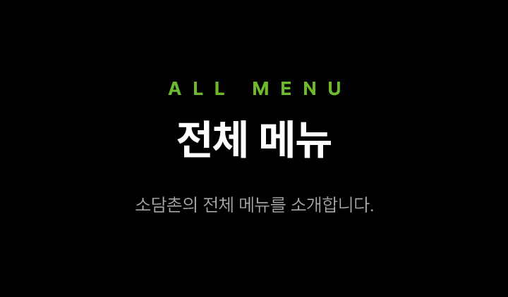 전체 메뉴